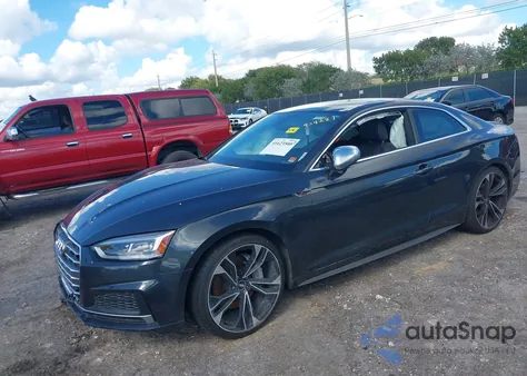 2018 Audi A5 2.0T Premium из США, поврежденный, VIN WAUTNAF57JA048935
